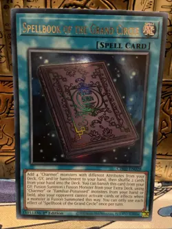 Yugioh - Spellbook Of The Grand Circle - CH02-EN028 - Ultra Rare - 1st ED - (NM) - Image 1