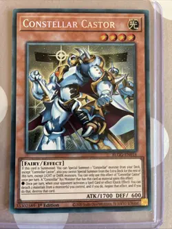 BLGG-EN016 Constellar Castor Secret Rare 1st Ed YuGiOh - Image 1