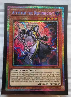 Yugioh - Aleister the Reminiscent *Starlight Rare* CORI-EN015 (NM) - Image 1