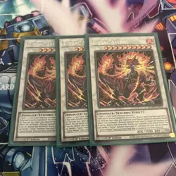Yugioh Card: Jurrac Astero BLMM EN018 Secret Rare 1st Ed PLAYSET - Image 1