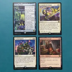 MTG NM: Teenage Mutant Ninja Turtles (TMT) Rare Lot with Does Machines - Image 1
