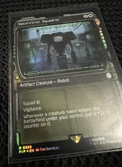 Securitron Squadron (Showcase) Universes Beyond: Fallout Foil - Image 2