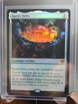 Karn's Sylex Dominaria United MTG Foil Lightly Played - Image 3