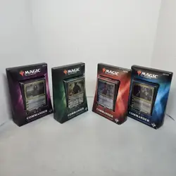 Magic the Gathering MTG 2018 Commander Set of 4 Decks - New Sealed - Image 1