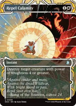 REPEL CALAMITY x1 mtg NM-M Secrets of Strixhaven Mystical Archive 1 Unc - Image 1