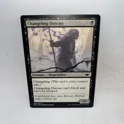 Changeling Outcast 82 Common Modern Horizons Magic: The Gathering Lightly Played - Image 1