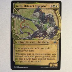 Kutzil, Malamet Exemplar (Showcase) - The Lost Caverns of Ixalan (LCI) 304 NM - Image 1