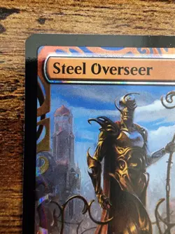 MTG Steel Overseer ⭐Masterpiece Kaladesh Inventions Foil ⭐NM+ 12 HQ Pics ⭐Magic - Image 4