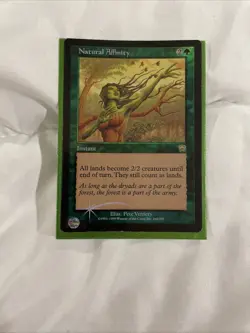 Wizards of the Coast Natural Affinity Green Instant Foil Eng #260/350 - Image 1