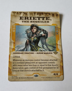 MtG Eriette, the Beguiler (OTJ-0293) Rare Showcase English MINT - Image 1