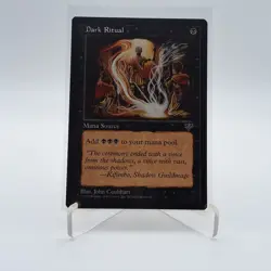 DARK RITUAL 1996 "MIRAGE" magic: the Gathering VINTAGE UNPLAYED MINT - Image 3