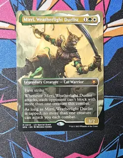 Mirri, Weatherlight Duelist NM Borderless MTG Lost Caverns Of Ixalan Unplayed - Image 1
