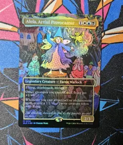 Alela, Artful Provocateur NM 1630 Rainbow Foil MTG Secret Lair Unplayed Magic - Image 1