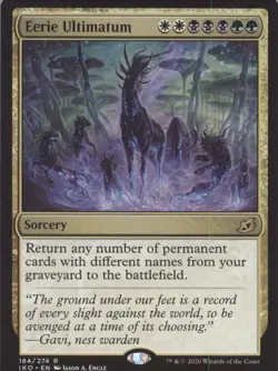 Eerie Ultimatum 184 Rare Ikoria: Lair of Behemoths Lightly Played - Image 1