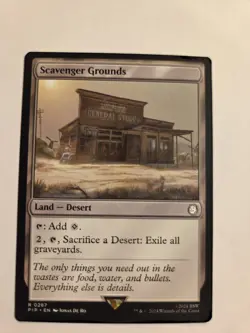 Scavenger Grounds X1 PIP MTG Universes Beyond: Fallout - Image 1