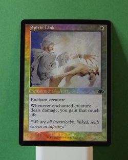 MTG DMR: Spirit Link (Enchantment) Dominaria Remastered Foil Retro Frame 274 - Image 1