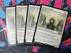 4x Bishop of Wings x4 NM Regular MTG The List Reprints Unplayed Magic Gathering - Image 1