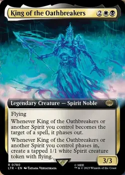 King of the Oathbreakers Extended Art Foil - The Lord Of The Rings: Tales Of Mid - Image 1