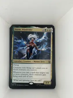 Storm, Windrider 230 Rare Marvel Super Heroes Magic: The Gathering Near Mint - Image 2