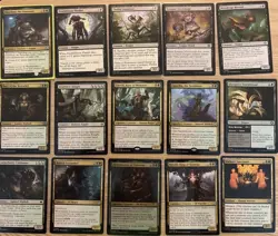 Budget Casual Commander Deck Green Black Saproling Sac. Slimefoot The Stowaway - Image 1