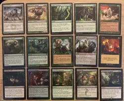 Budget Casual Commander Deck Green Black Saproling Sac. Slimefoot The Stowaway - Image 4