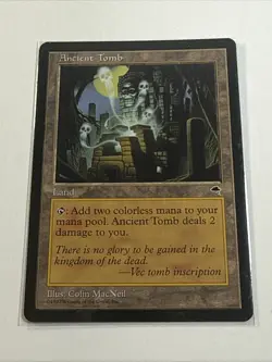 ANCIENT TOMB Tempest MTG Magic the Gathering LP - Image 1