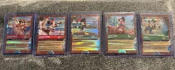 Disney Lorcana Disney Cruise Line DCL Exclusive Promo Full Set 5 Mickey Minnie - Image 1