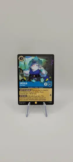 Disney Lorcana TCG: Ursula 161/204 Legendary Regular - Wilds unknown - NM - Image 2