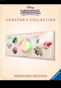 PRESALE 7/17 DISNEY LORCANA CURATOR’S COLLECTION: HEROINES EDITION FAST SHIPPING - Image 1
