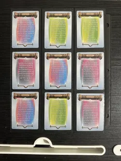 Lorcana - Winterspell - Puzzle & Lore Cards - Complete Set - Lilo And Stitch - - Image 2