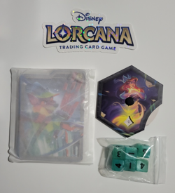 Disney Lorcana Whispers in Well Trove Contents Lore Counter Dice Card Dividers - Image 1