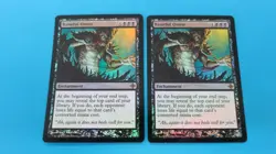 2x FOIL BANEFUL OMEN RISE OF THE ELDRAZI MAGIC GATHERING MTG NM / UNPLAYED - Image 1