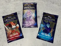 Disney Lorcana The First Chapter - ONE Booster Pack (Random Art) - 1x Sealed - Image 1