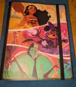 Disney Lorcana First Chapter Card Portfolio Binder Holds 252 FREE SHIPPING - Image 1