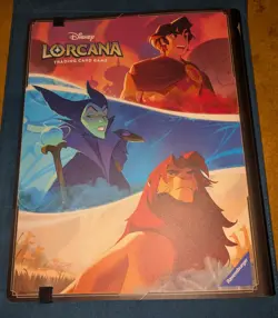 Disney Lorcana First Chapter Card Portfolio Binder Holds 252 FREE SHIPPING - Image 2