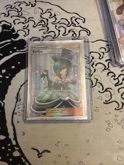 Evelyn Full Art Ultra Rare Trainer 175/181 SM-Team Up Holo Pokemon TCG English - Image 1