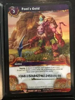 USED World of Warcraft TCG loot cards RARE & UNCOMMONs - some 3/3s & 2/3s OWNED! - Image 4