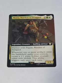 Merry, Warden of Isengard (Extended Art) Commander: the Lord of the Rings: Tales - Image 2