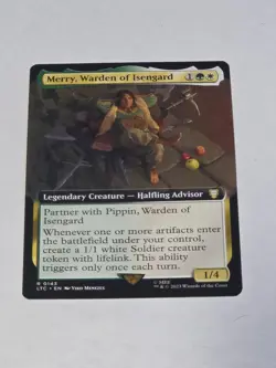 Merry, Warden of Isengard (Extended Art) Commander: the Lord of the Rings: Tales - Image 4