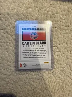 2025 Panini Caitlin Clark Chronicled Snapshots Golf Holo Foil #95 - Image 2