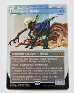 Ulamog, the Defiler (Borderless) Modern Horizons 3 Foil MTG NM - Image 1