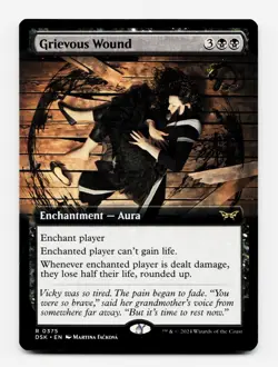 Grievous Wound (Extended Art) - [Duskmourn: House of Horror] MTG NM/M 💀💀 - Image 1