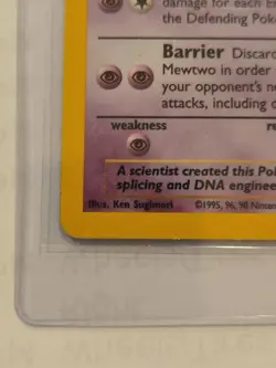 Pokemon TCG Mewtwo Base Set 10/102 Holo 1999-2000 Wizards Base Set Holo Rare - Image 3