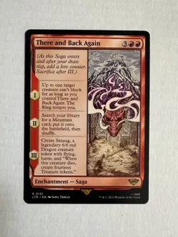 There and Back Again Lord of the Rings Regular Rare Card #151 MTG NM - Image 1