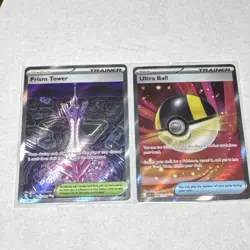 Pokemon TCG Trainer Full Art Ultra Rare lot of 2 cards - Image 1