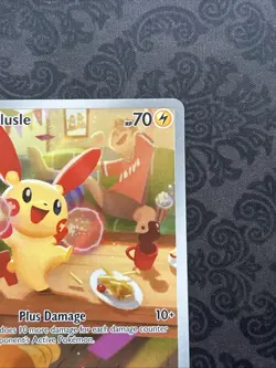 Pokemon TCG Plusle Illustration Rare Card 193/182 Sv04: Paradox Rift - Image 3
