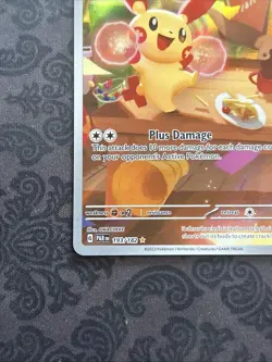Pokemon TCG Plusle Illustration Rare Card 193/182 Sv04: Paradox Rift - Image 5