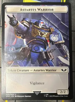 ASTARTES WARRIOR 1/ROBOT 23 Universes Beyond Warhammer 40K Commander MTG Magic - Image 2
