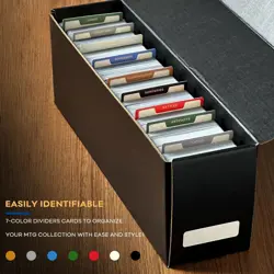 MTG Card Dividers for Storage Boxes, MTG Deck Box Dividers, Trading Card Divider - Image 3
