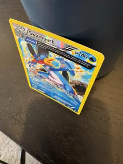 Swampert (Alpha) Full Art Holo 36/160 XY Primal Clash Pokemon Card NM - Image 3